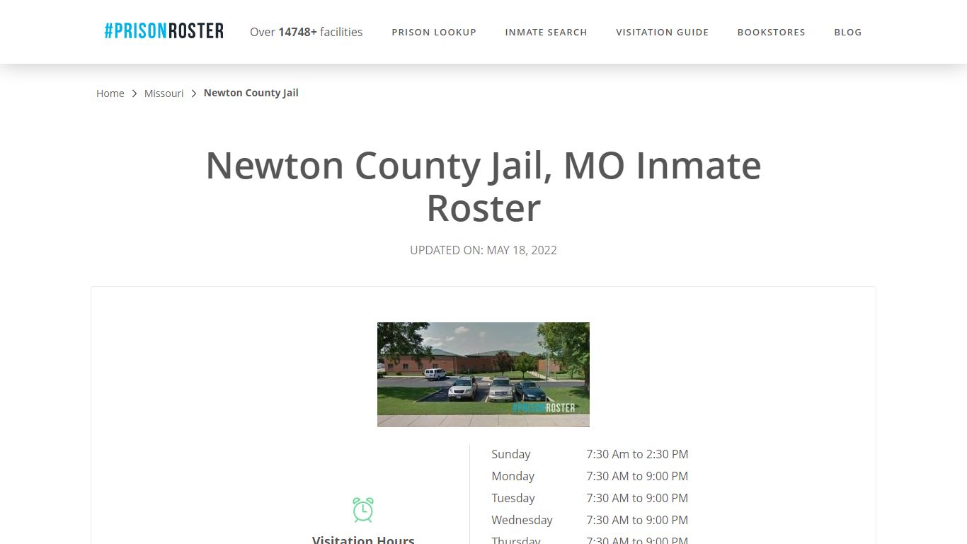 Newton County Jail, MO Inmate Roster - Prisonroster